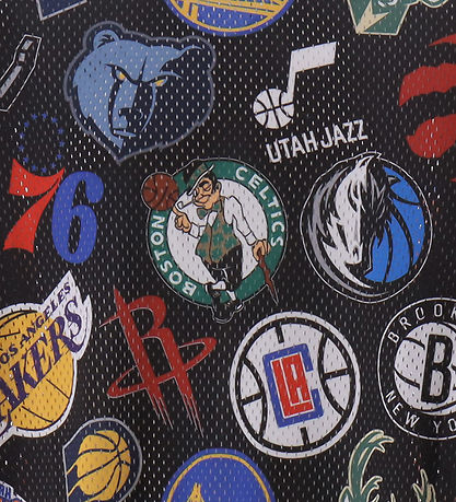 New Era T-shirt - NBA Logos - Black