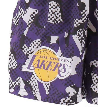 Shorts New Era - Lakers - Violet