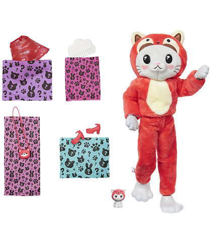 Barbie Doll - Cutie Reveal - Kitty Save Panda