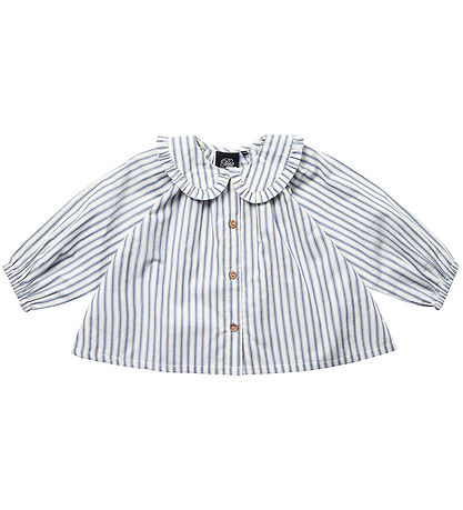 Sofie Schnoor Overhemd - Wit/Navy Gestreept
