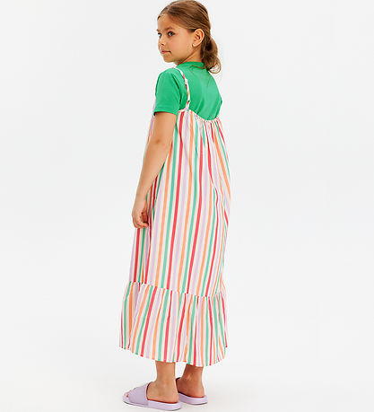 The New Kjóll - TnJodie Maxi - Multi Stripe