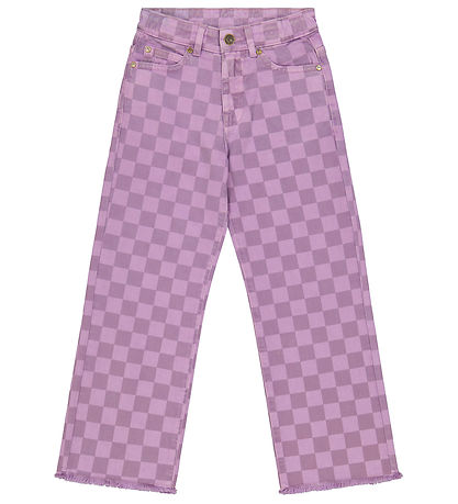 The New Jeans - TnJania Wide - Lavender Herb w. Checs