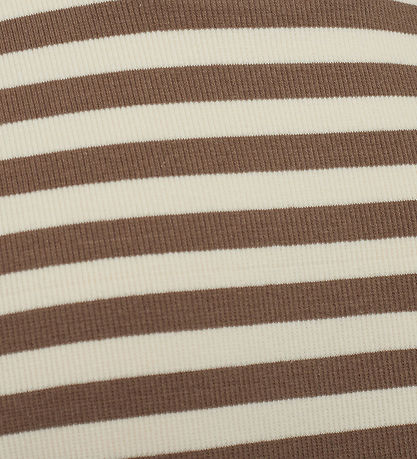 Sofie Schnoor T-shirt - Rib - Middle Brown