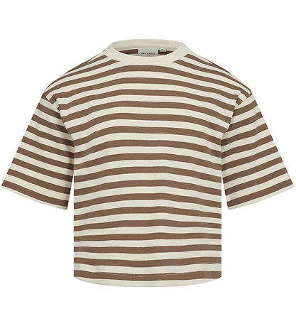 Sofie Schnoor Stuttermabolur - Rib - Mið Brown
