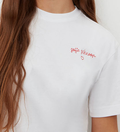Sofie Schnoor Stuttermabolur - Ljómandi White