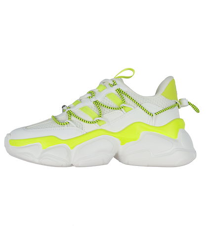 Steve Madden Skór - Spectator - Hvítt/Neon Yellow