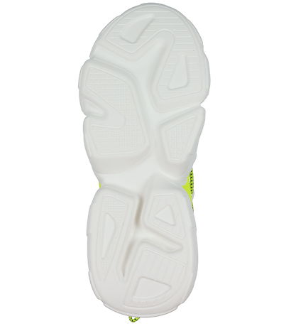Steve Madden Skór - Spectator - Hvítt/Neon Yellow
