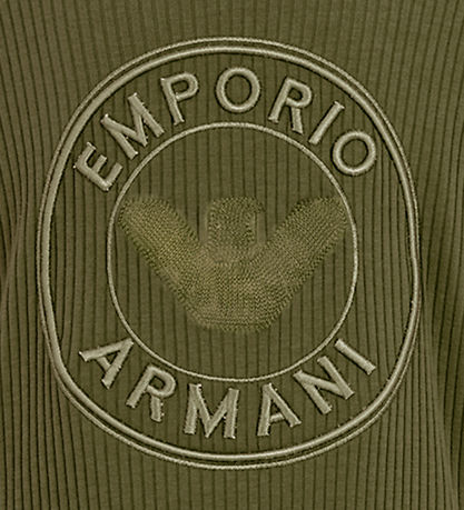 Emporio Armani Kapuzenpullover - Rib - Käfer m. Logo
