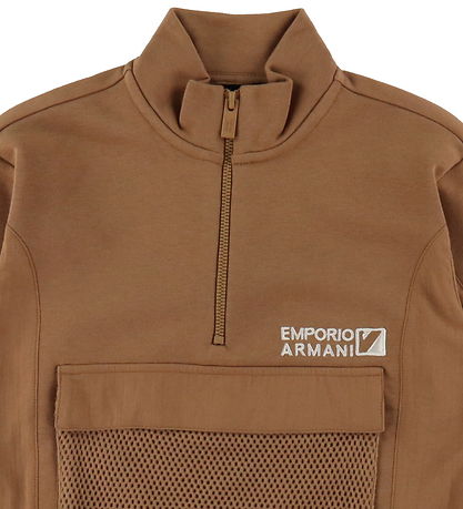 Emporio Armani Sweatshirt - Soor m. Mesh