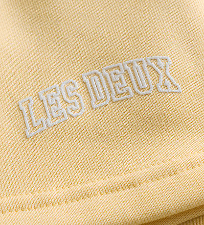 Shorts en Molleton Les Deux - Blake - Pineapple/White
