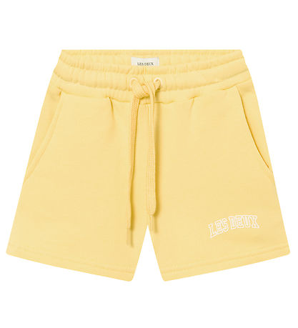 Shorts en Molleton Les Deux - Blake - Pineapple/White