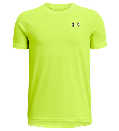 Under Armour Stuttermabolur - Tech 2.0 - High Vis Yellow