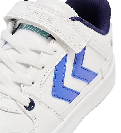 Hummel Skór - ST- Power Play Jr - Hvítt/Black Iris