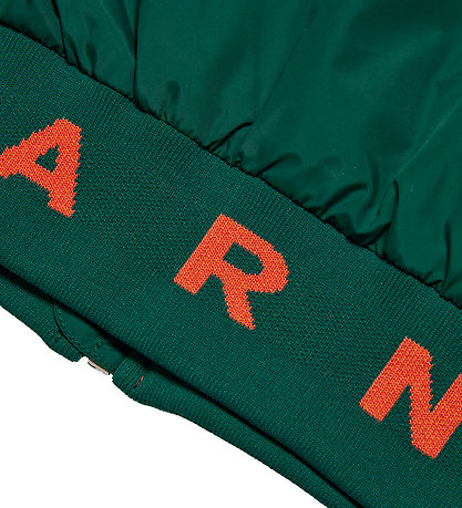 Marni Jacket - Pine Green w. Orange