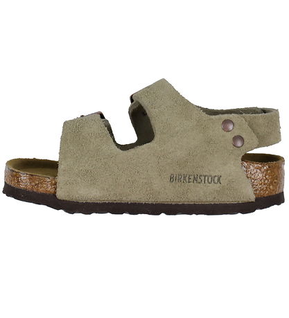 Birkenstock Sandalar - Milan HL Suede - Taupe