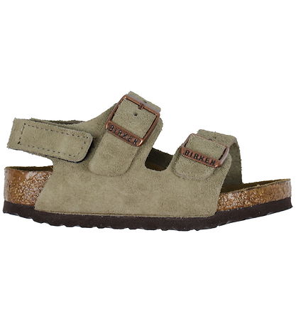 Birkenstock Sandalar - Milan HL Suede - Taupe