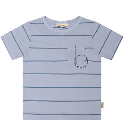 Petit Piao Stuttermabolur - Spring Blue