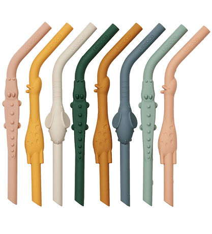 Liewood Strohhalme - Carlson All Together - 8er-Pack - Yellow Me