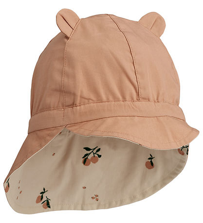 Liewood Sun Hat - Gorm Reversible - Peach Seashell/Pale Tuscany