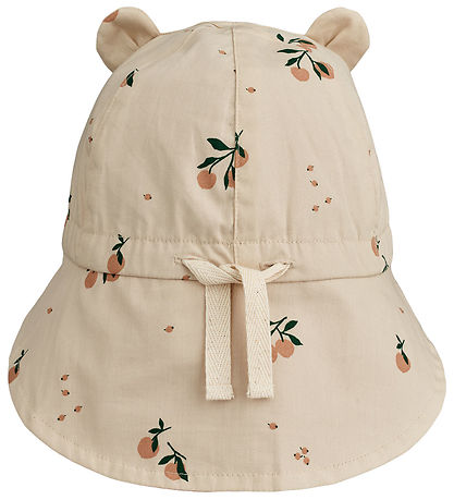 Liewood Sun Hat - Gorm Reversible - Peach Seashell/Pale Tuscany