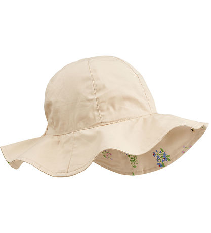 Liewood Sun Hat - Amelia Reversible - Flora Sandy/Sandy