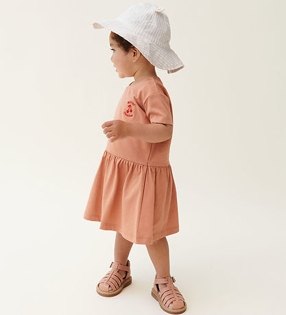 Liewood Sun Hat - Amelia - Stripes Crisp White/Sandy