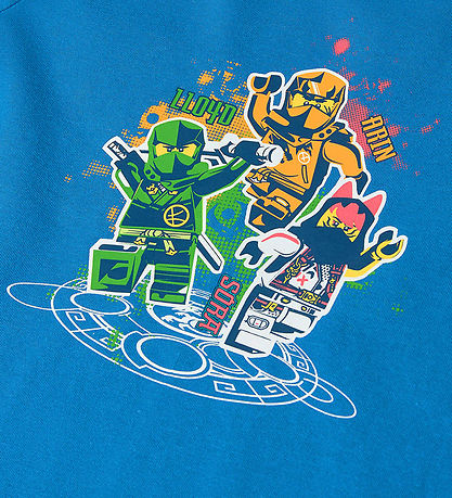 LEGO® Ninjago Stuttermabolur - LWTano - Mið Blue