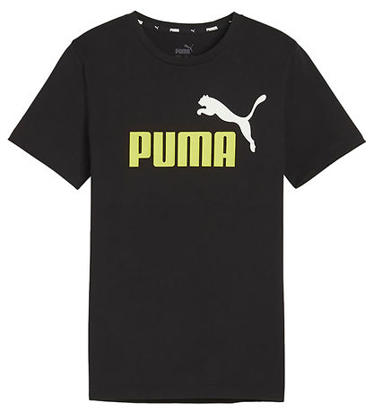 Puma T-shirt - ESS+ 2 Col Logo - Black