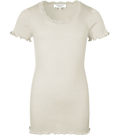 Rosemunde T-shirt - Silk/Cotton - Noos - New White