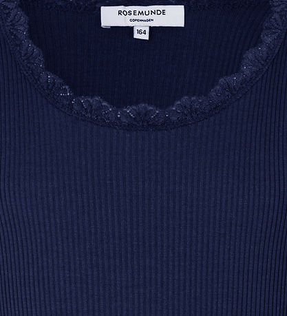 Rosemunde T-Shirt - Zijde/Katoen - Noos - Navy