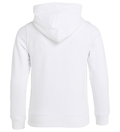 Calvin Klein Hoodie - Small Monogram - Bright White