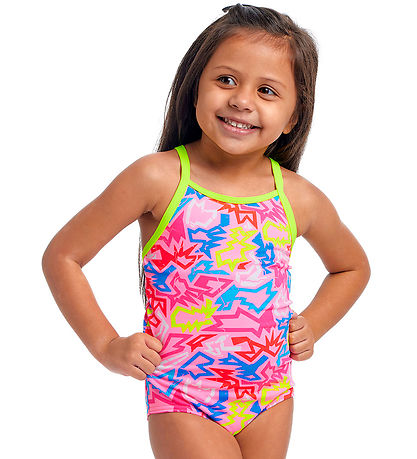 Funkita Baddräkt - Tryckt - UV50+ - Rock Star