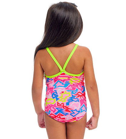 Funkita Maillot de Bain - Imprim - UV50+ - Rock toile