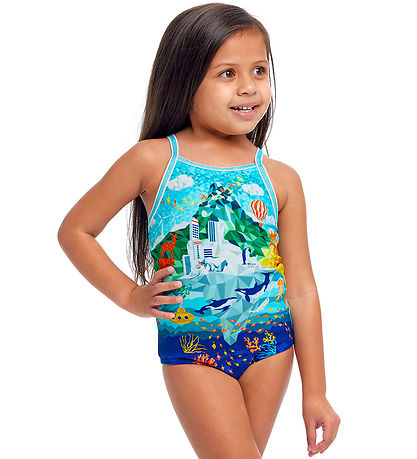 Funkita Maillot de Bain - Imprim - UV50+ - Dsert sauvage