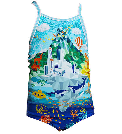 Funkita Maillot de Bain - Imprim - UV50+ - Dsert sauvage