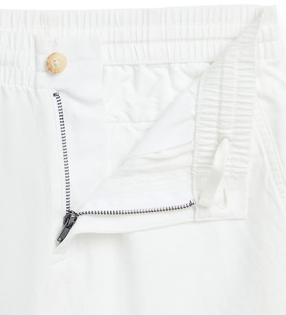 Polo Ralph Lauren Shorts - Linen - Deck wash White