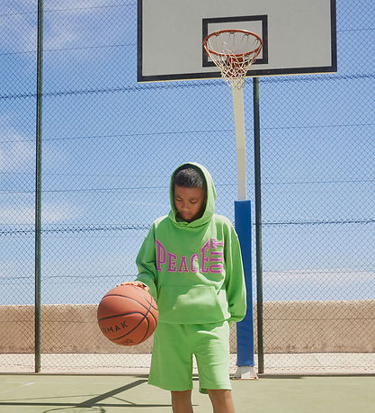 Molo Collegeshortsit - Adian - ruoho Green