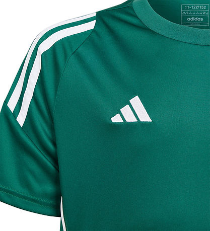 adidas Performance Stuttermabolur - Tiro24 Jsyy - Grænt/Hvítur