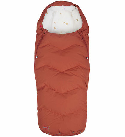 Voksi Footmuff - Urban - 88/115 cm - Terracotta/Wings