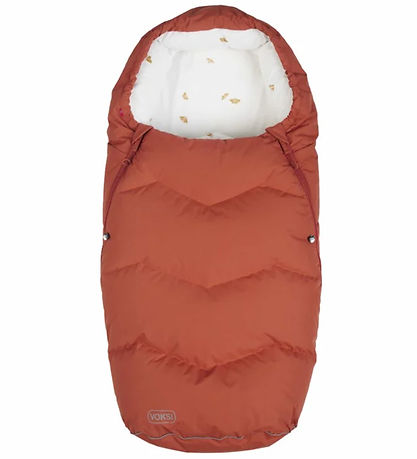 Voksi Footmuff - Urban - 88/115 cm - Terracotta/Wings