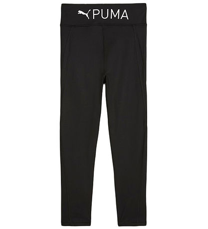 Puma Leggingsit - istuva korkea vyötärö 7/8 - Musta