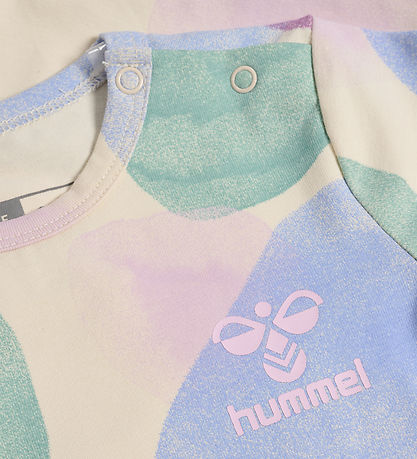 Hummel Bodysuit l/s - hmlAnny - Whitecap Grey