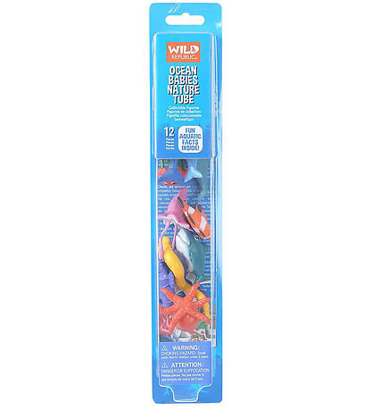 Wild Republic Toy Figurine - Nature Tube Scarf - 12 pcs - Ocean 
