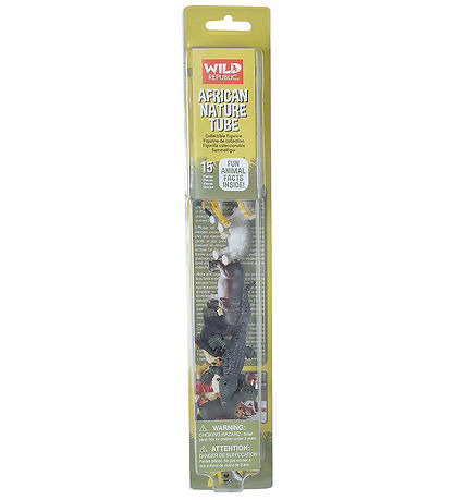 Wild Republic Figurine Jouet - Nature charpe Tube - 15 pces - A