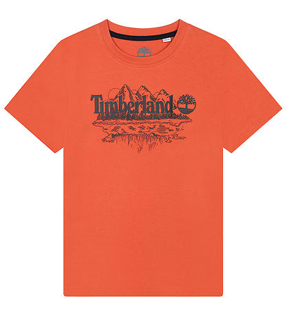 Timberland Stuttermabolur - Dark Útg