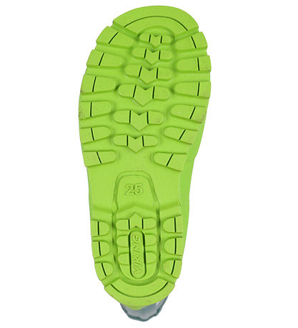 Bottes en Caoutchouc Viking - Jolly - Vert bouteille/Multi av. D