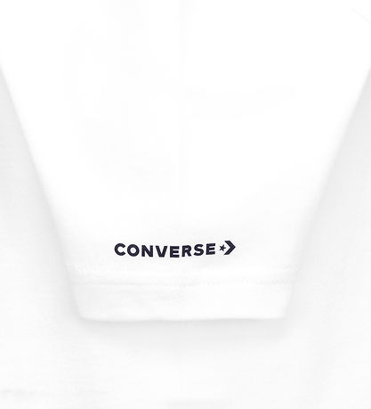 Converse T-shirt - Script Sneaker - White