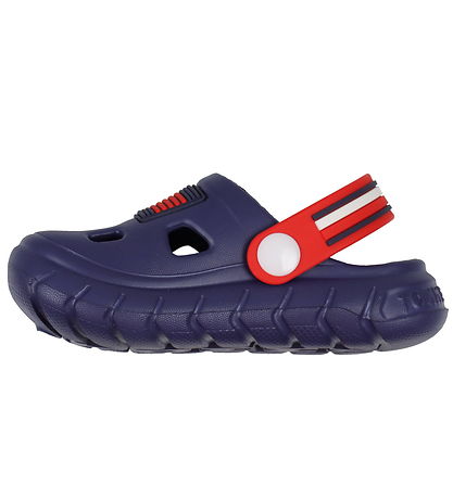Tommy Hilfiger Sandalar - Þægilegt - Blár/Rautt