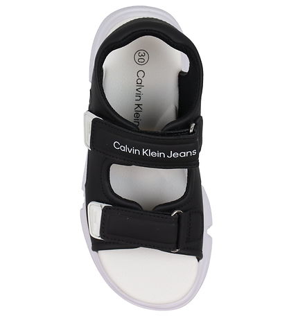 Calvin Klein Sandals - Velcro - Black
