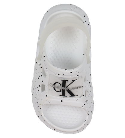 White calvin klein sandals hotsell